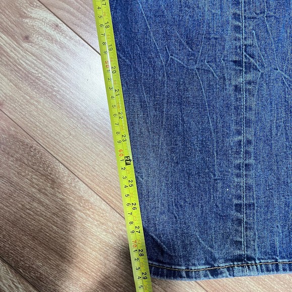 Levi's 502 Blue Taper Fit Jeans Medium Wash 38 x 32  Casual Basic Denim - Picture 7 of 7